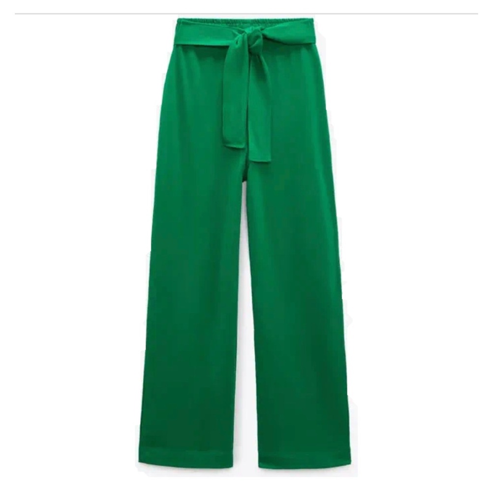 Zara Wrap Trousers with Ties M